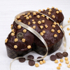 Colomba glassata al Cioccolato ExtraFondente 75% e Nocciole