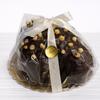 Colomba glassata al Cioccolato ExtraFondente 75% e Nocciole