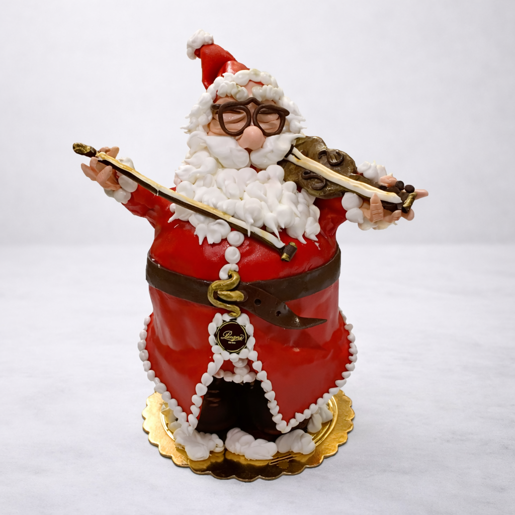 Panettone Decorato Babbo Violinista