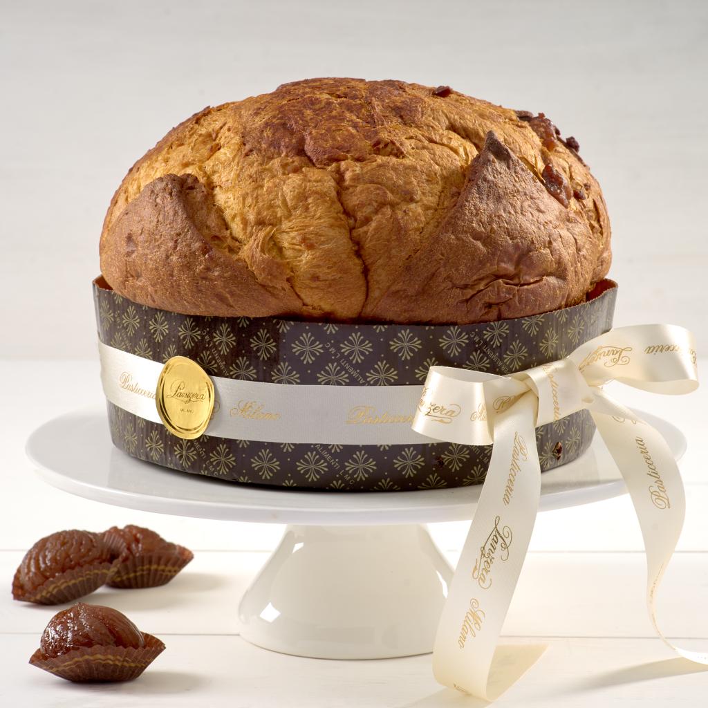 Panettone ai Marrons Glacès